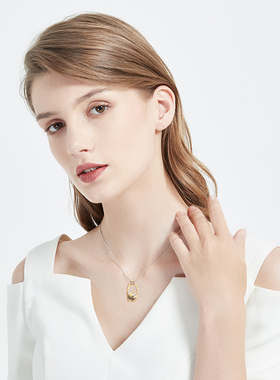 MSOU原创礼品盒子项链送女友闺蜜925纯银配饰小众设计师秋季新款