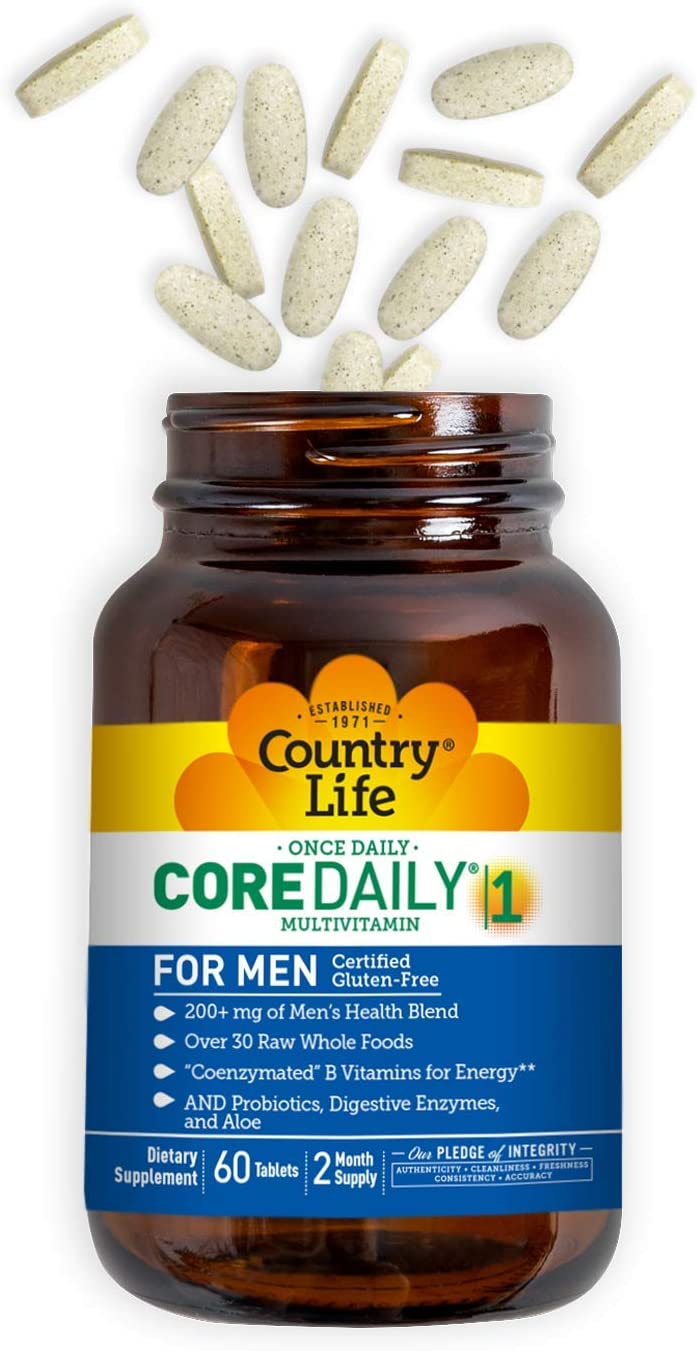 每日一粒无碘男士维生素矿物质 Country Life不含碘综合营养无铁 - 图0