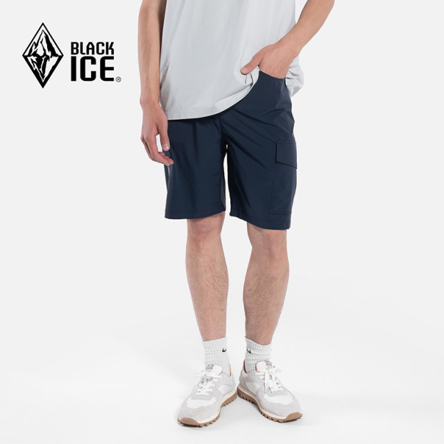 Black Ice Outdoor Shorts Shorts Shorts Shorts Men's Summer Style ບາງໆ