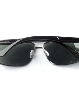 墨镜中老年玻璃防晒黑框太阳镜