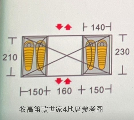 世家4牧高笛地布地垫地席专用定制款加厚防水耐磨防潮牛津布， - 图0