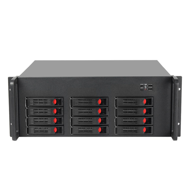 4u chassis nasatx motherboard short box 12 multi-hard drive bays