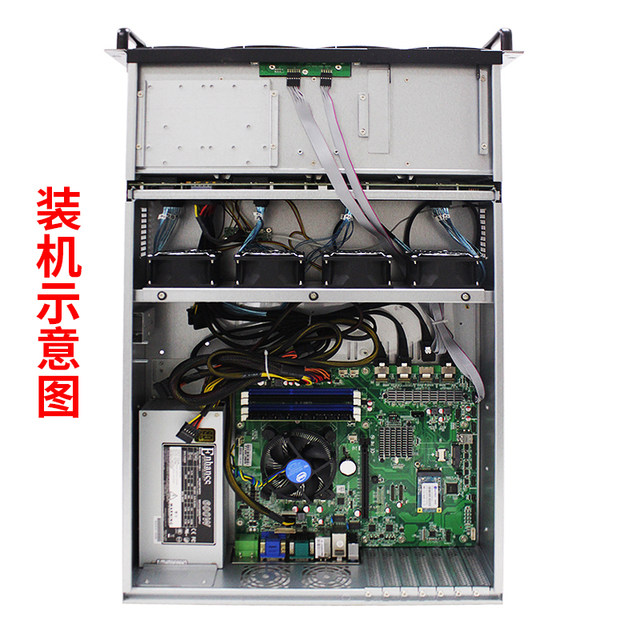 3u server chassis 16 hard drive slots EATX motherboard