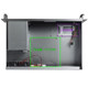 2u server chassis short 280 deep 3 hot swappable hard drive
