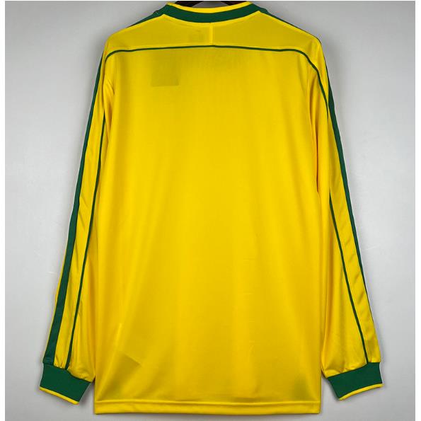 1998 Retro Brazil Rivaldo Ronaldo Vintage Soccer Jersey - 图2