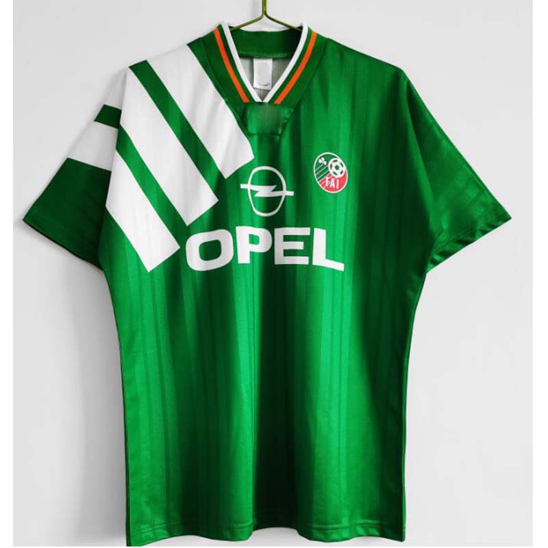 Ireland KEANE 92 94 home and Away Retro Soccer Jersey - 图0