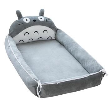 Cute crib mid-bed baby multifunctional bionic bb bed newborn portable foldable anti-pressure ຕຽງເດັກນ້ອຍ