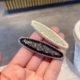 High-end crystal duckbill clip oval clip fashionable side clip broken hair clip hair card new style bang clip hair clip hair card hair card hair accessories