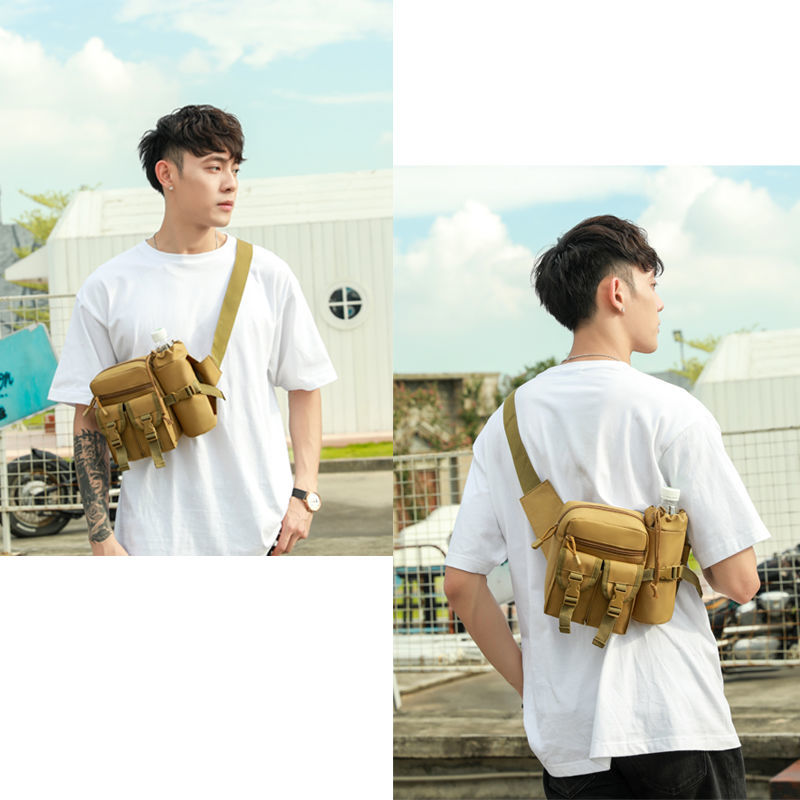 Wear-resistant and durable multi-functional outdoor sports waist bag