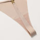 Sexy European and American thin strap seamless thong women's ice silk