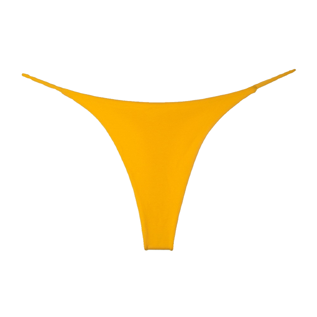 Large size thong sexy sports markless underwear for women