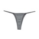 3-pack European and American pure cotton high slit thin strap thong women's low-waist sexy seamless dance sports leggings t-pants