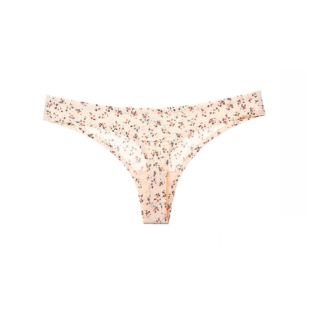 Tback Ultra Thin Ice Silk Non-Search Sports Thong