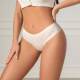 One piece ice silk seamless fitness thong for women
