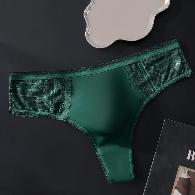 New men's sexy and seductive lace thong large size