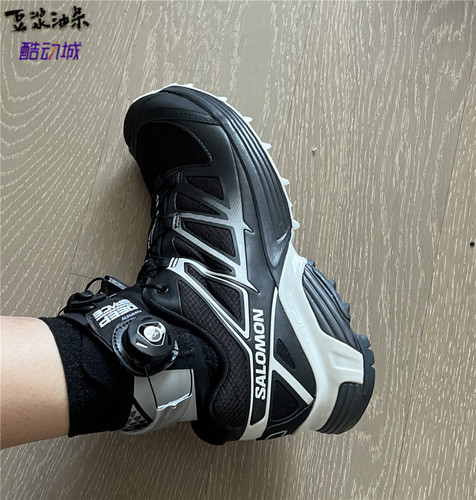 Salomon xt-pathway 萨洛蒙黑白户外徒步登山鞋 471348 - 图1