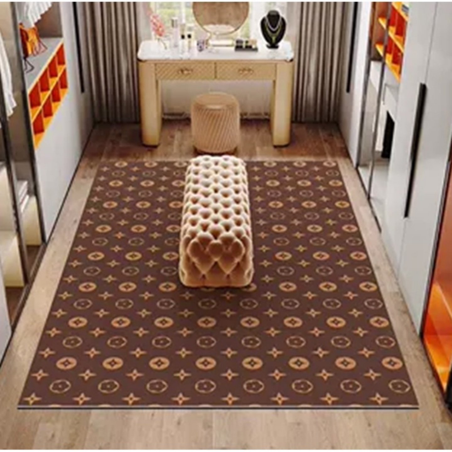 潮牌地毯垫卧室床边毯房间地垫衣帽间客厅全屋可铺大地毯轻奢高级,淘宝优惠券,粉丝福利购,淘宝优惠卷