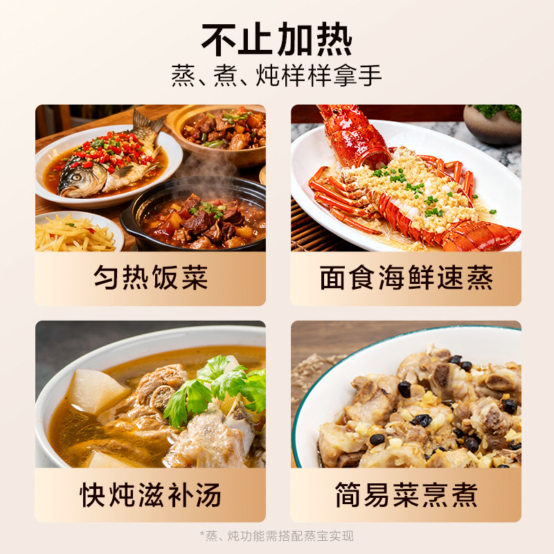 【国补15%】美的家用微波炉23L小型M2302