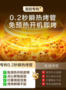 美的小滋味微波炉微烤炸F23G4