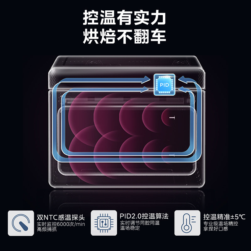 美的电烤箱家用2022新款预热搪瓷 美的电烤箱