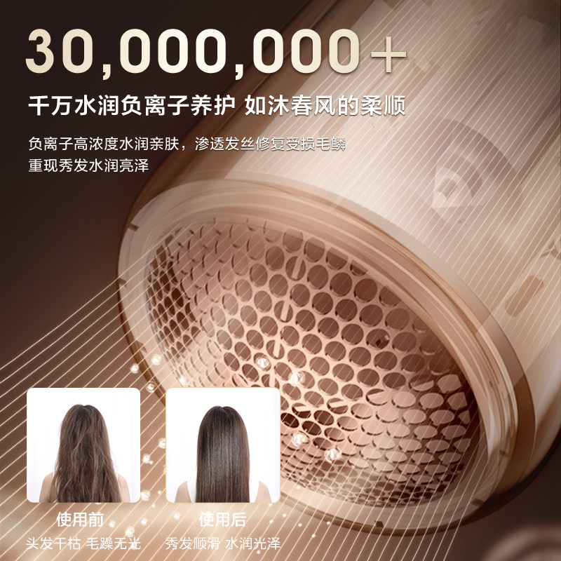 美的折叠家用负离子护发学生吹风机 美的电吹风