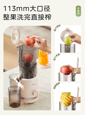 美的渣汁分离家用全自动原汁机