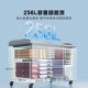 Midea 339 Freezer Home Commercial Large Capacity Display Cabinet Beverage Ice Cream Freezer Freezer Refrigeration Official Refrigerator