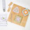 Blockingboard Wool Woven Board Bamboo Wood