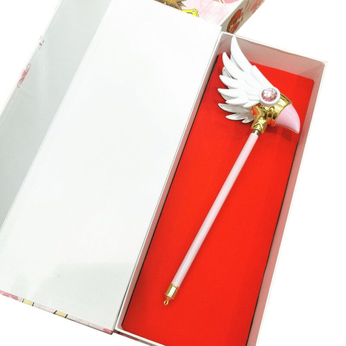 百变小樱杖木之本樱cosplay同款鸟头星星魔法棒精美礼品 - 图2