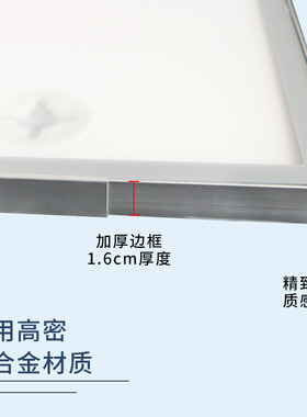 换画简单大气磁吸海报框铝现代