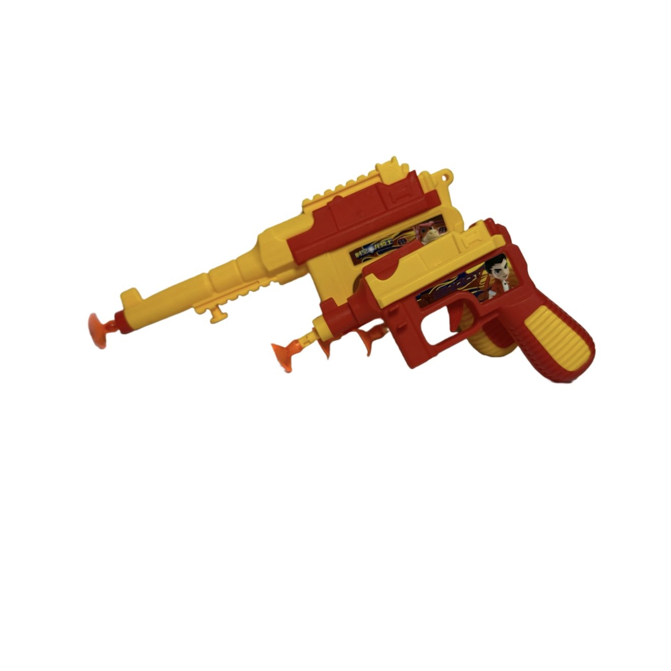 儿童子母玩具枪发射吸盘子弹按压射击二合一男孩驳壳手枪,淘宝优惠券,粉丝福利购,淘宝优惠卷