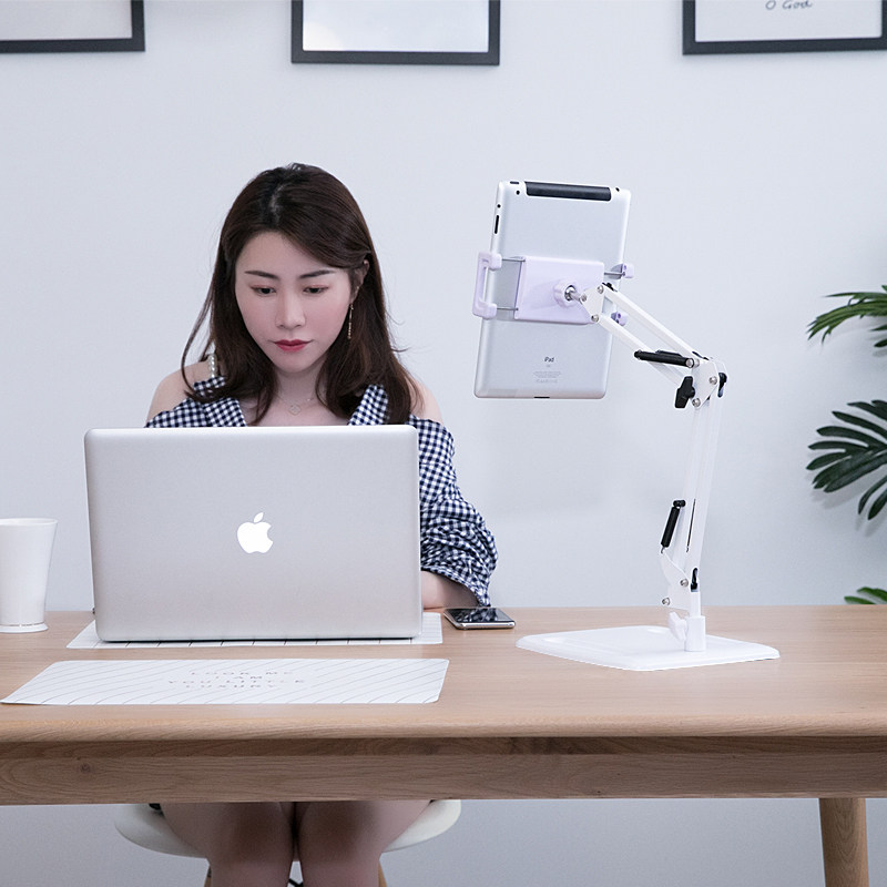ipad直播平板电脑懒人支架床头手机架桌面多功能床上快手万能通用,淘宝优惠券,粉丝福利购,淘宝优惠卷