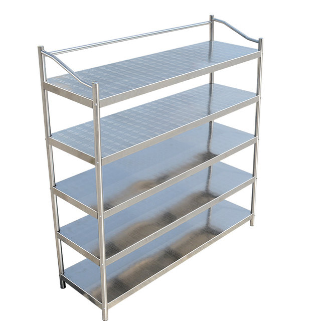 Stainless steel shoe rack thickened simple multi-layer home student dormitory rental house economical shoe cabinet storage rack