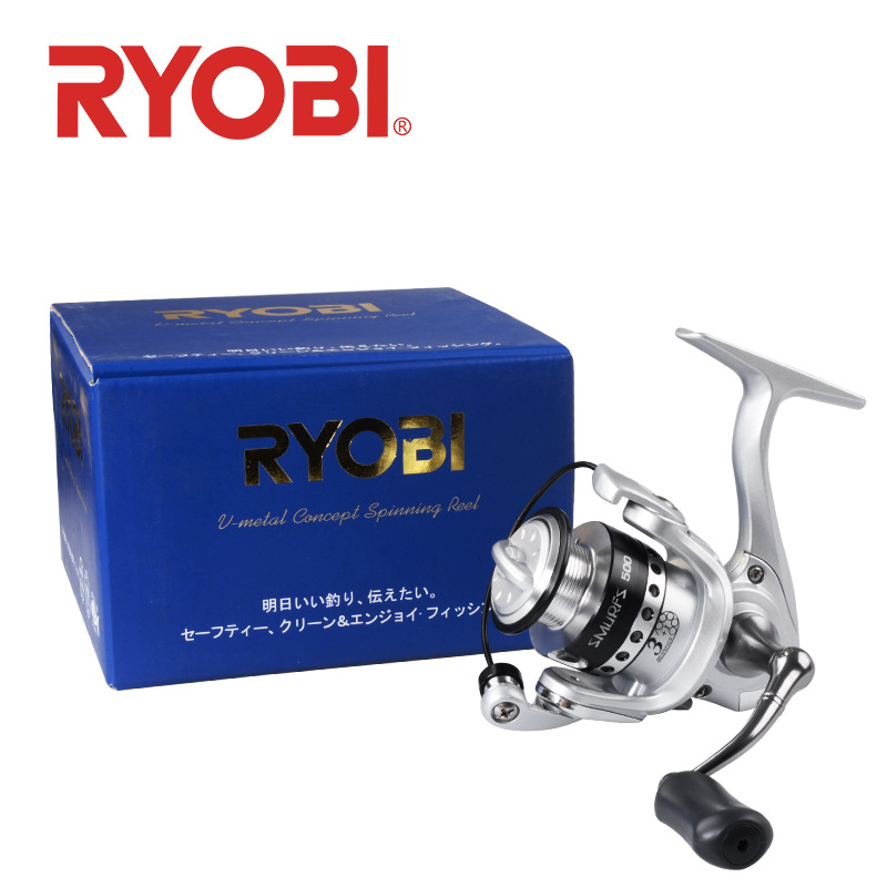 RYOBI利优比蓝精灵马口纺车轮高强度防腐蚀500 800路亚渔线轮标签 - 图3