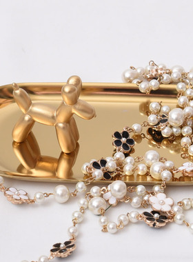 紫色狗狗充气狗饰品摆件可爱礼品