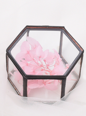 贝衡戒指项链耳环金属边框首饰盒