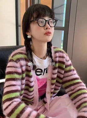 MONA张绮贤同款耳环耳饰