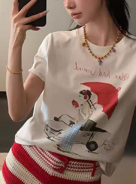 可爱复古时尚金珠琉璃项链