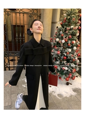 MONA张绮贤网红同款爱心耳环
