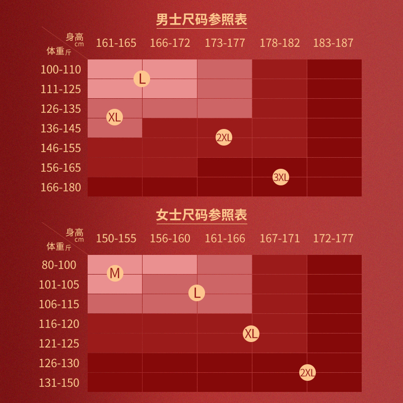 恒源祥本命年内衣套装男士纯棉红色秋衣秋裤女兔年结婚保暖冬季潮