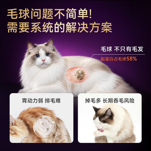麦富迪小橙帽猫咪水果膳食纤维猫草宠物化毛膏化毛球冻干猫咪排毛
