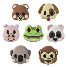 Амортизатор 日本wilson威尔胜网球拍减震器硅胶可爱动物防震避震结一盒装50个