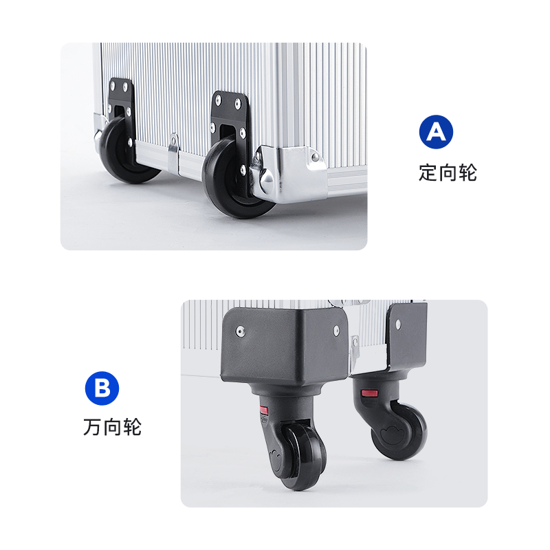 铝合金拉杆工具箱定制仪器设备包装减震运输拉杆箱定做多规格现货-图1