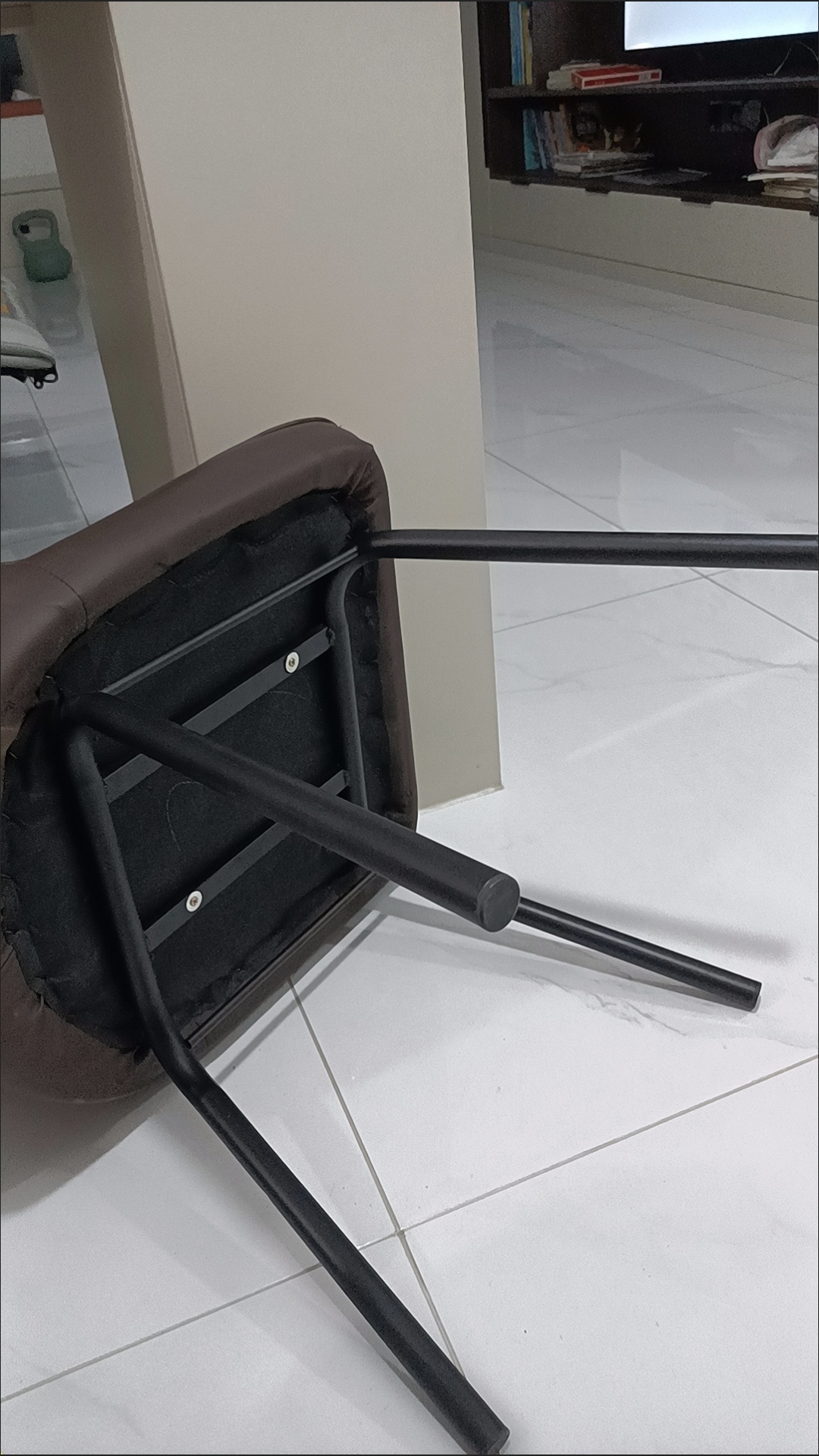 铁艺简易支架椅子支架餐椅底架底座支撑脚椅子脚椅腿轻奢餐椅架子 - 图3