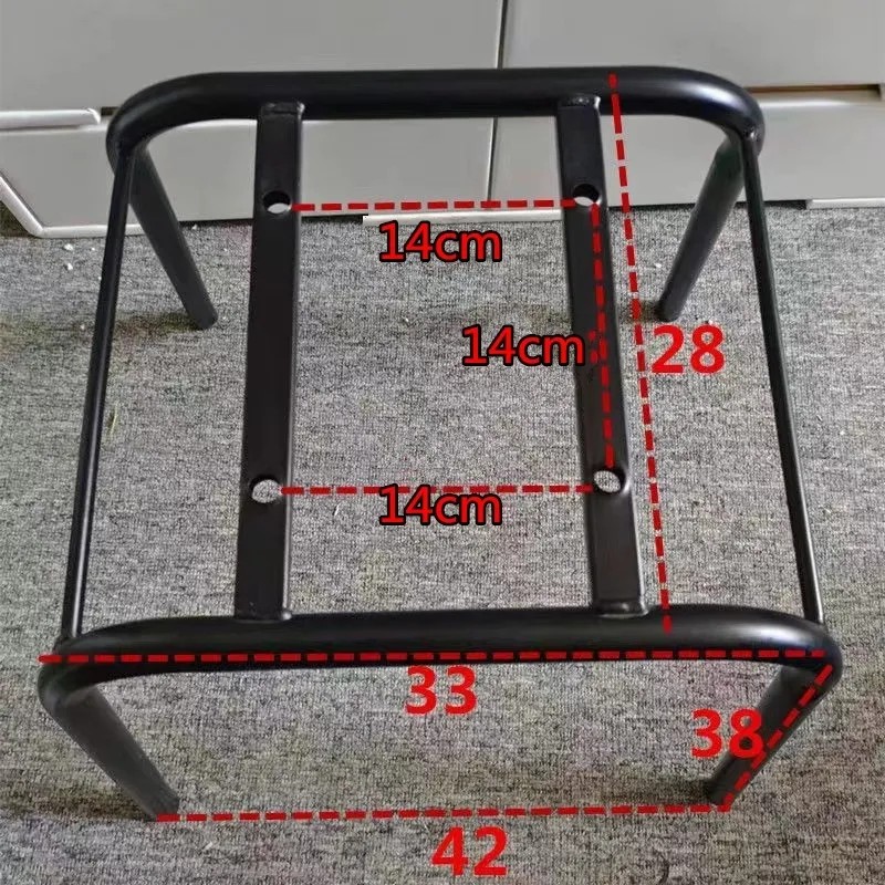 铁艺简易支架椅子支架餐椅底架底座支撑脚椅子脚椅腿轻奢餐椅架子 - 图0