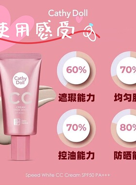 隔离咔萌豹纹cc霜新包装泰国正品