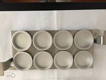 New panaco sample cup aluminium clasp sample pressure ring aluminium alloy press ring XRF EDX fluorescence spectrometer