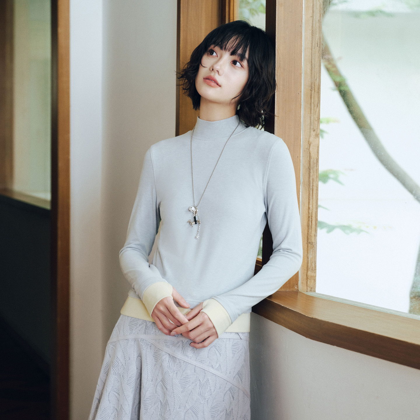 PSO Brand男装女装假两件撞色圆领长袖内搭打底衫保暖针织上衣,淘宝优惠券,粉丝福利购,淘宝优惠卷