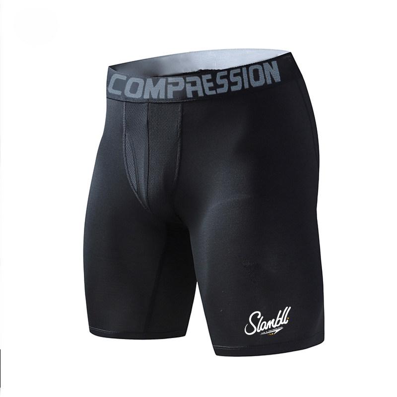 SLAMBLL篮球紧身裤七分微弹速干健身训练运动打底男压缩装备美式,淘宝优惠券,粉丝福利购,淘宝优惠卷