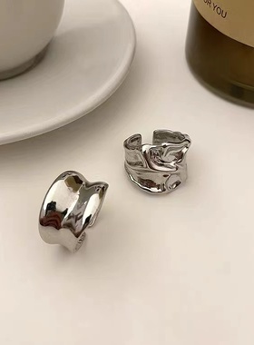 今饰有约女纯银简约戒指